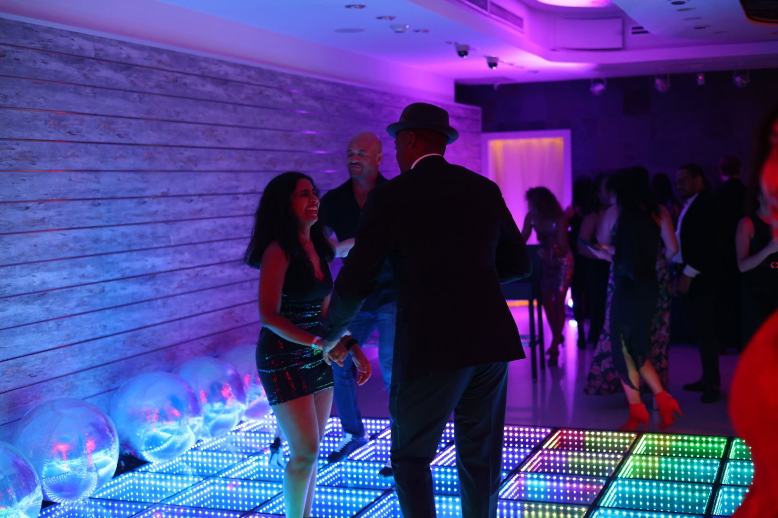Guests enjoying an evening on the dance floor